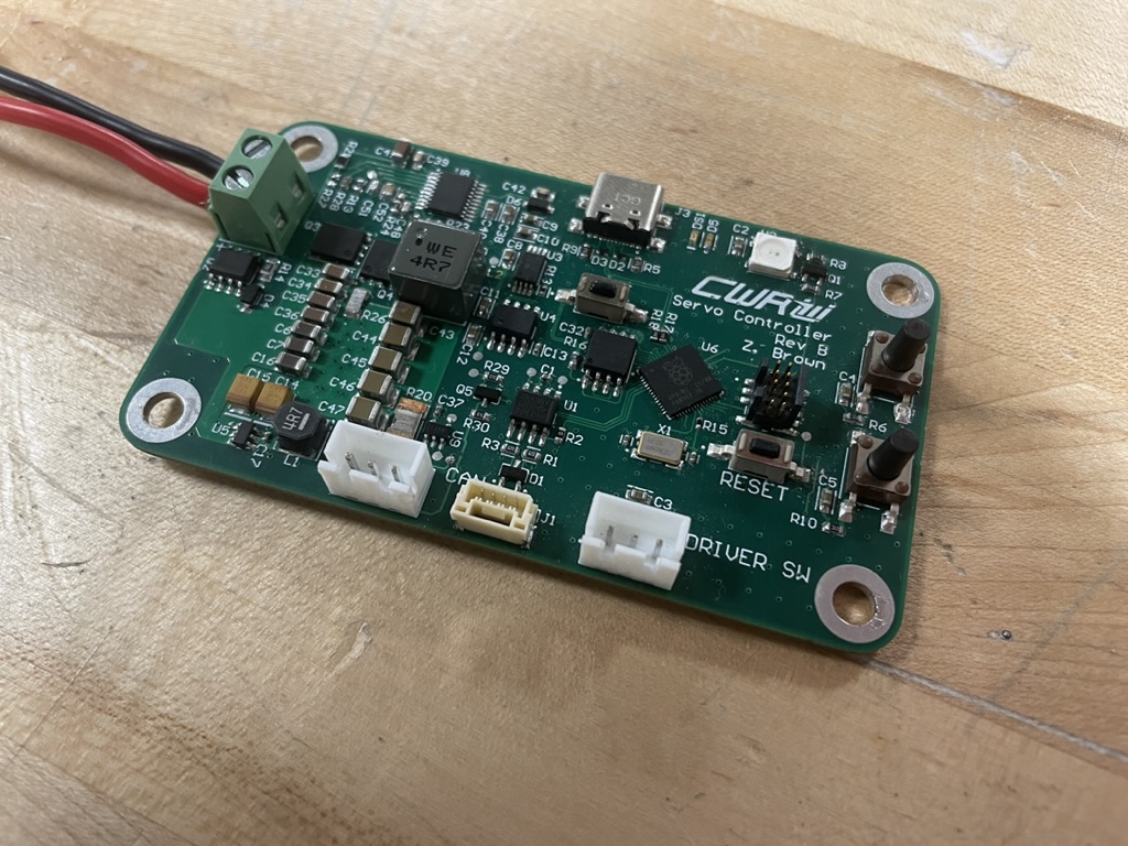 picture of Servo Controller PCB