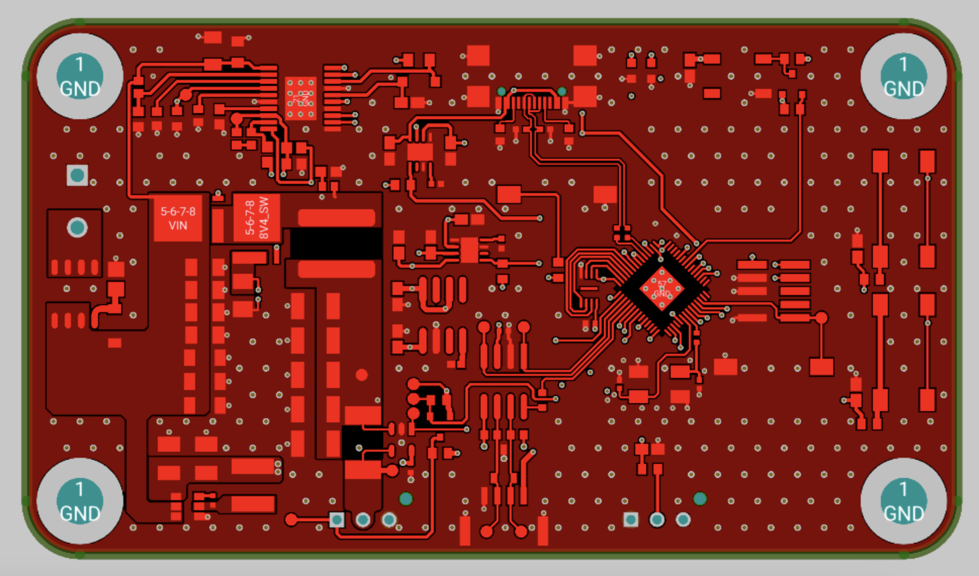 Picture of Servo Controller Layout